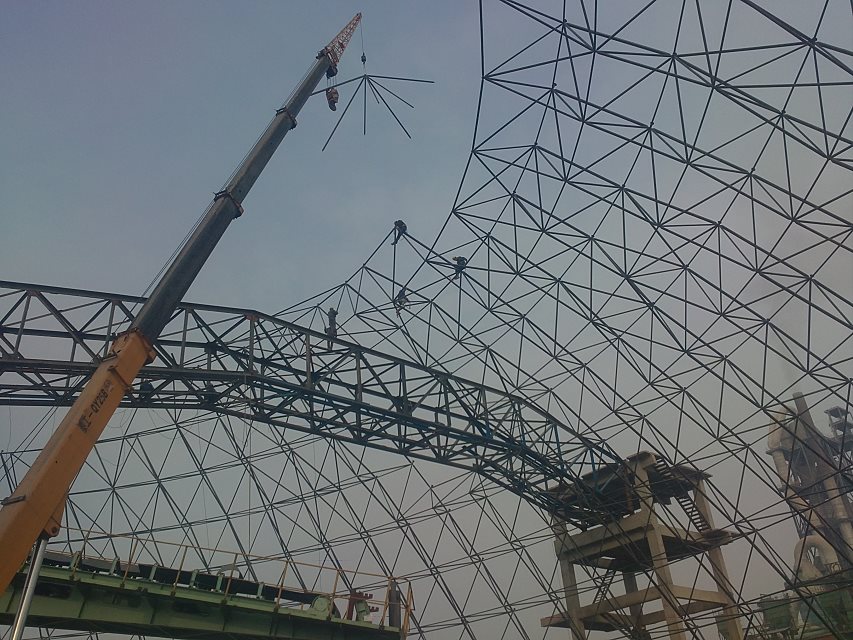 牙克石网架施工